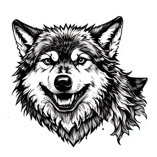 Wolves With Grins