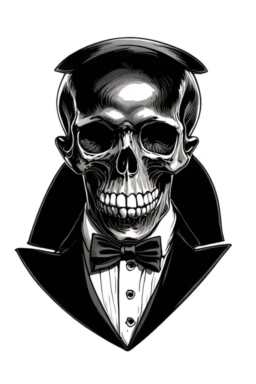 224 In A Skull In A Tuxedo