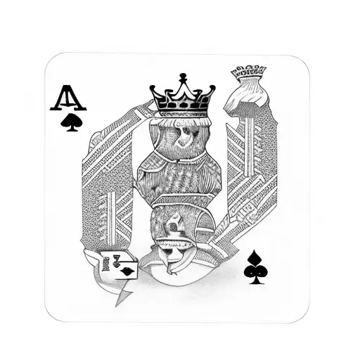 King Of Ace Playing Card