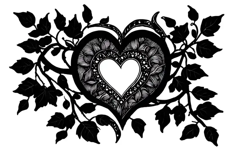 Iae With Hearts And Ivy Vines