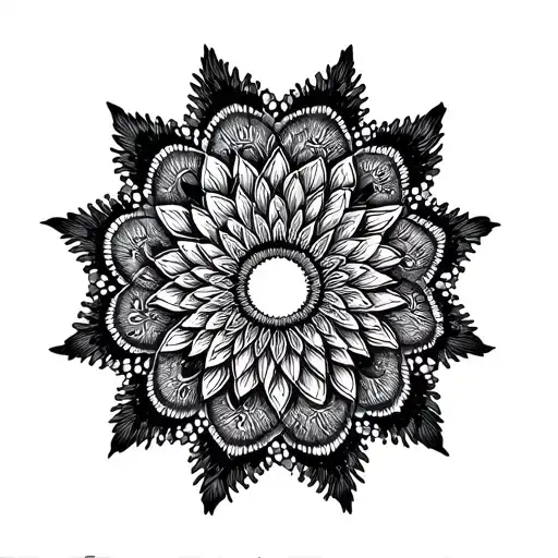 Mandala Dotwork