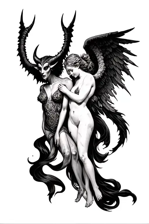 A Devil And An Angel