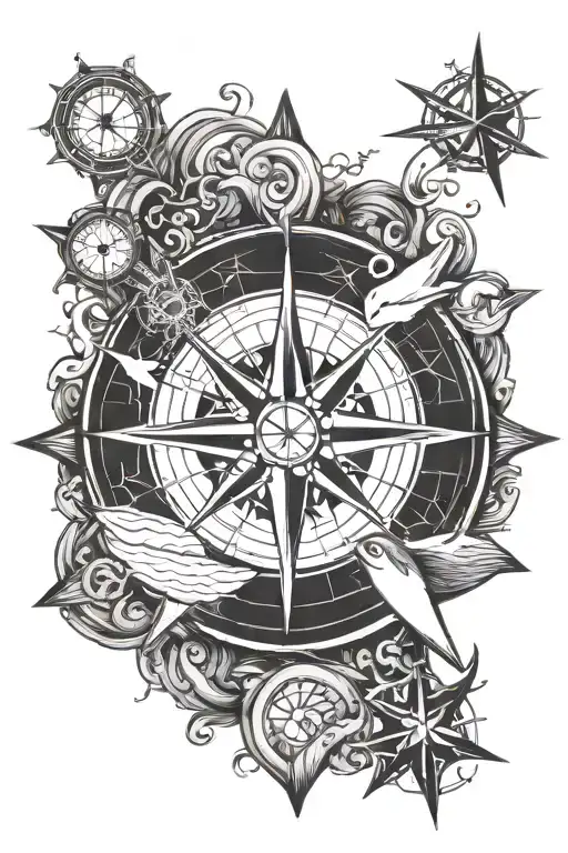 North Star Nautical Compass