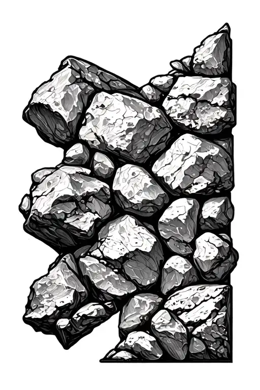 Rock Wall Filler Pattern Inspired