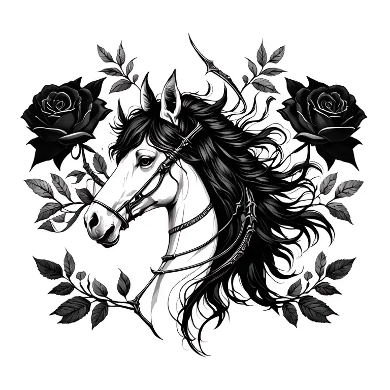 Sagittarius And Roses