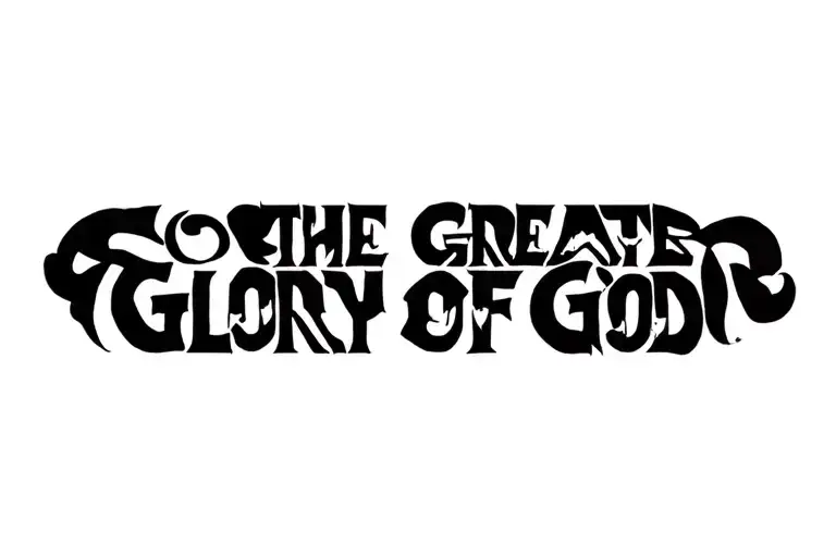 To The Greater Glory Of God