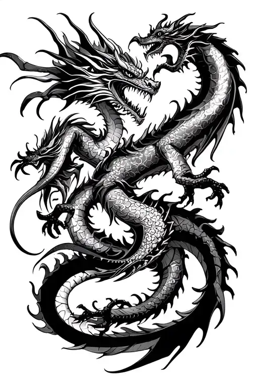 Dragon And Fonix Fight