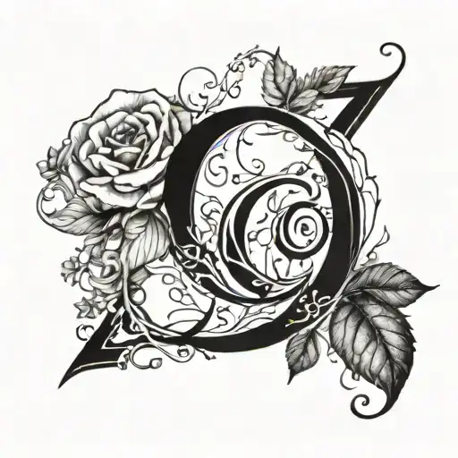 Combining The Letter C With A Delicate Love Heart Design