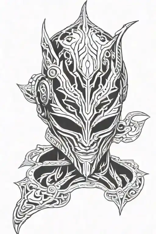 Jhin Mask League Of Legends