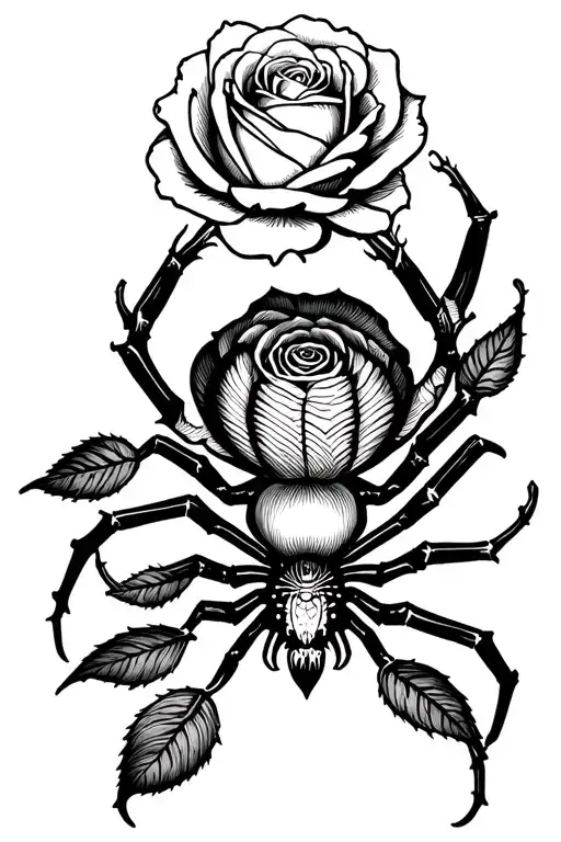 Spider And Rose