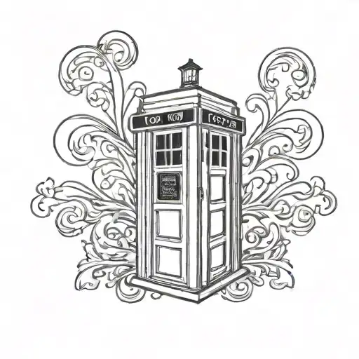 Dr Who Tardis