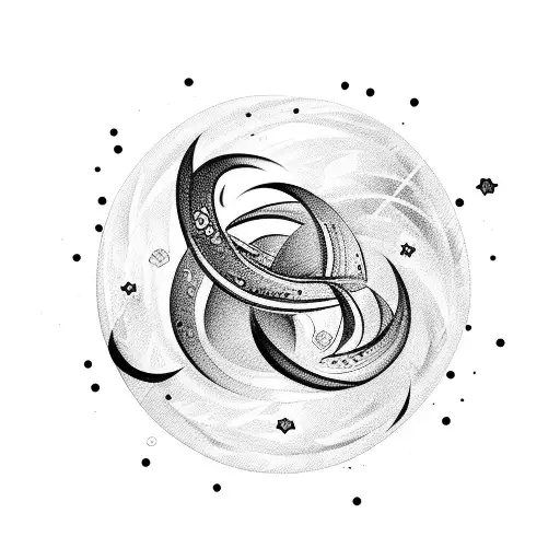 Mini Stars In A Swirl