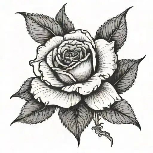 Karen Casey With Rose