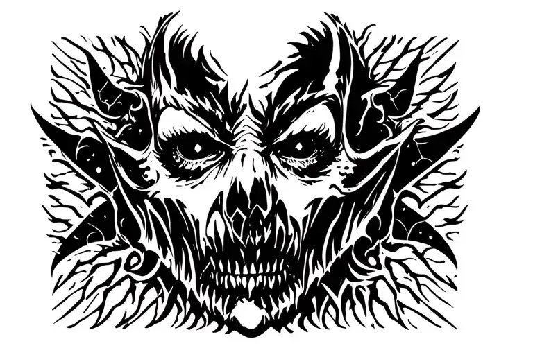 Evil Gothic Forehead