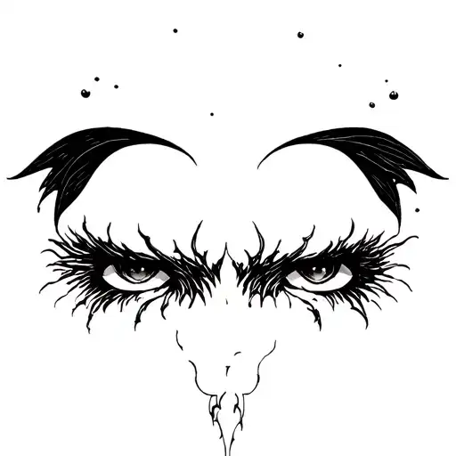 Evil Gothic Forehead