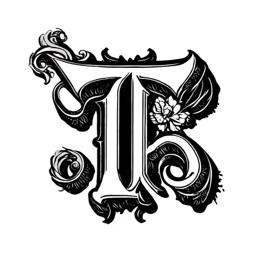 Letters T En M