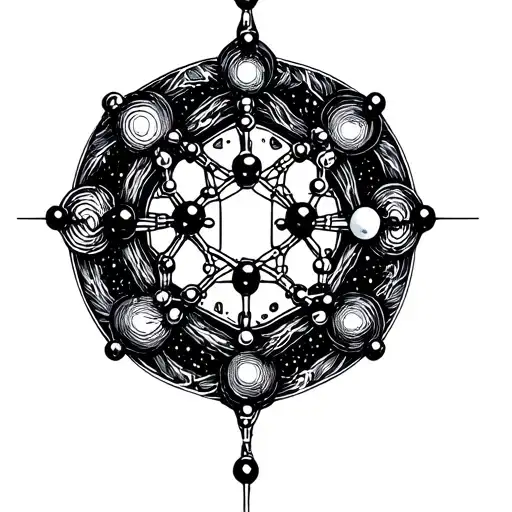 Dmt Molecule Representation Of Serotonin