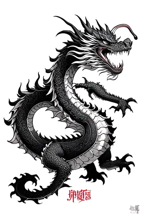 Evil Dragon Chinese