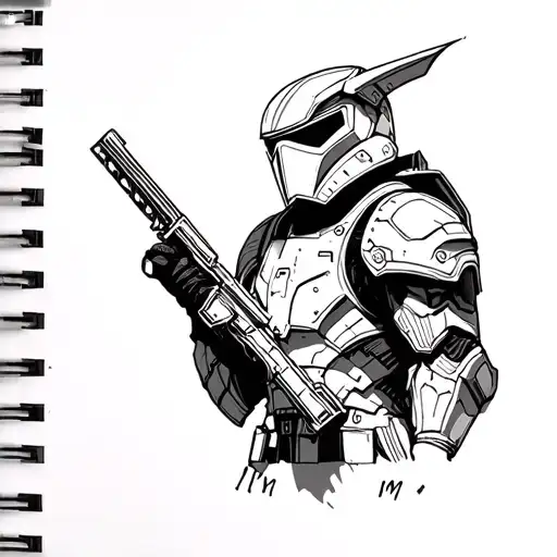 Galactic Warrior Full Armor