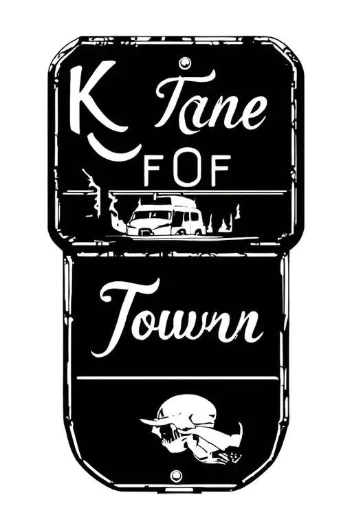 Street Sign Kane Town This Tattoo Is Full