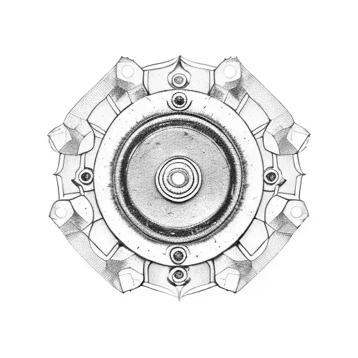 3 Small Broken Cog Wheels Connected