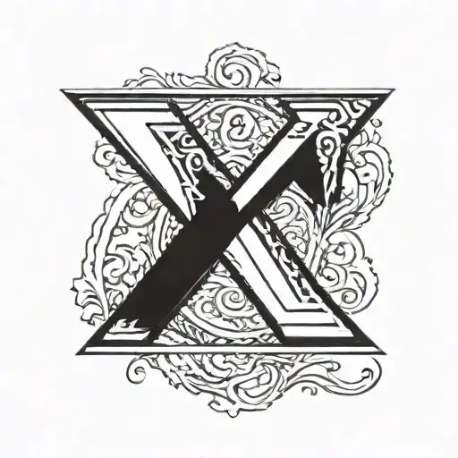 Double V Letter