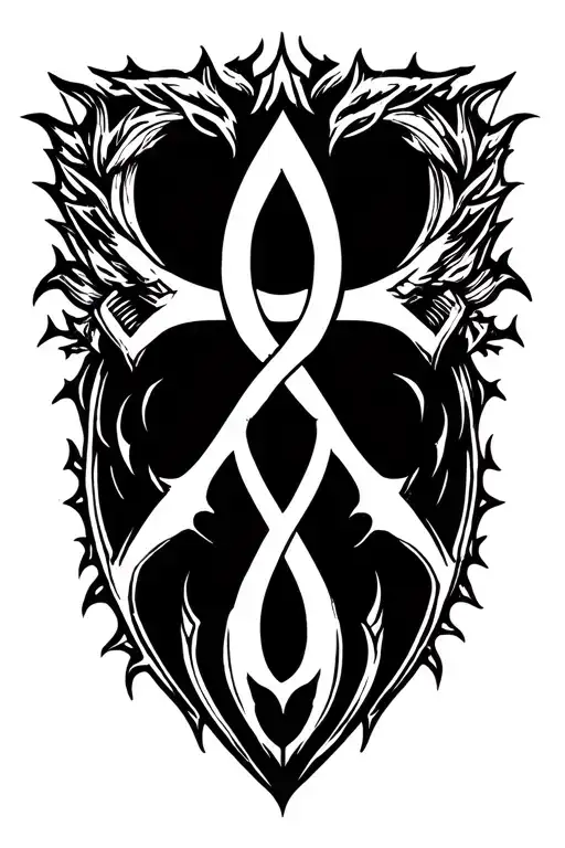 Protection Rune Symbolizing Strength