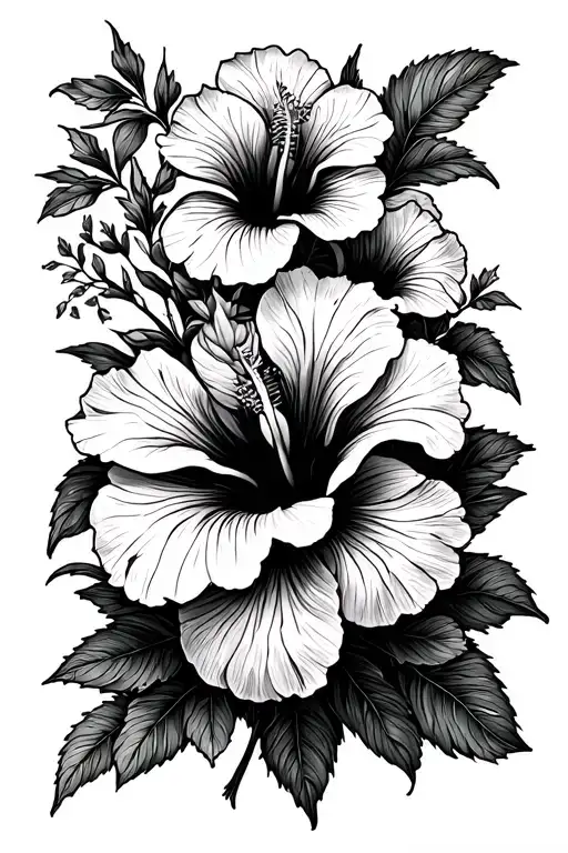 Proverbs 27 17 With Hibiscus Flower Bouquet