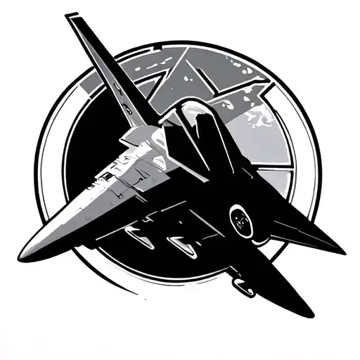 Zia Symbol F16 Flying