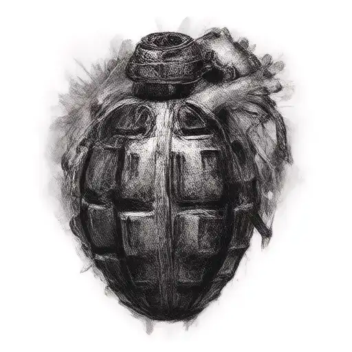 Grenade Instead Of A Heart
