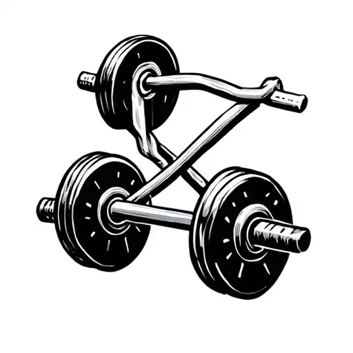Barbell Fitness Symbols