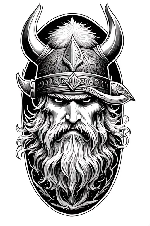Viking Style Tattoo Left Arm Sleeve