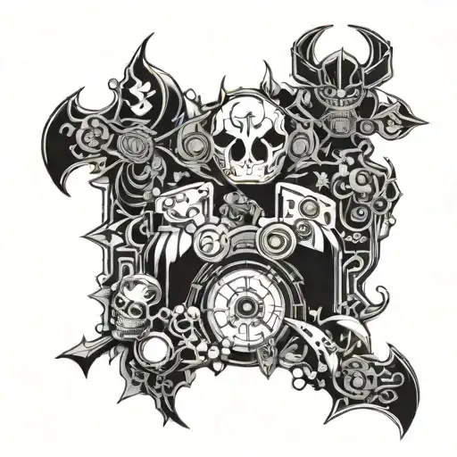 Incorporate Elements From Popular Video Games Into A Dark Fantasy Themed