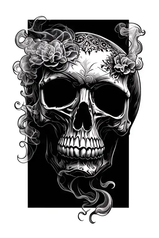Skull And Smoke