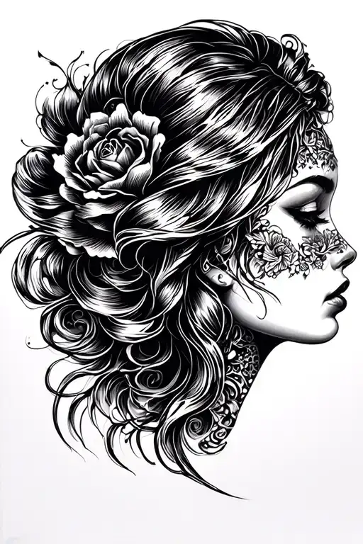 Profil Woman Face