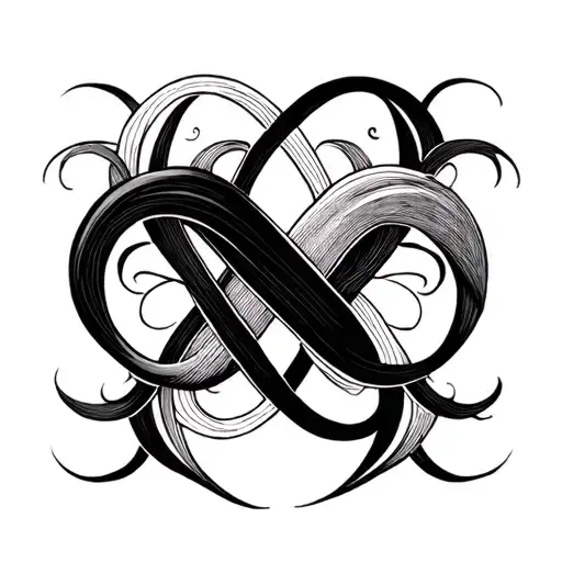 Infinity With Irog And Mj At Sides Intertwined