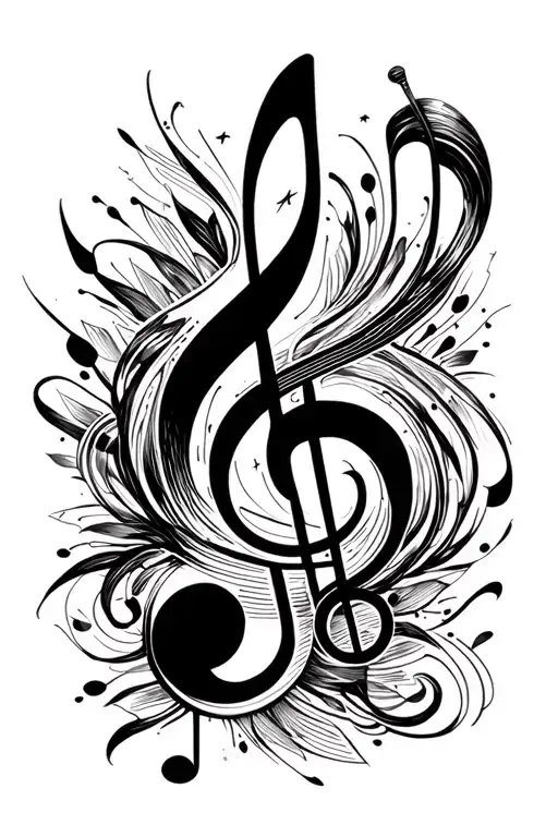 Dj Music Note Made