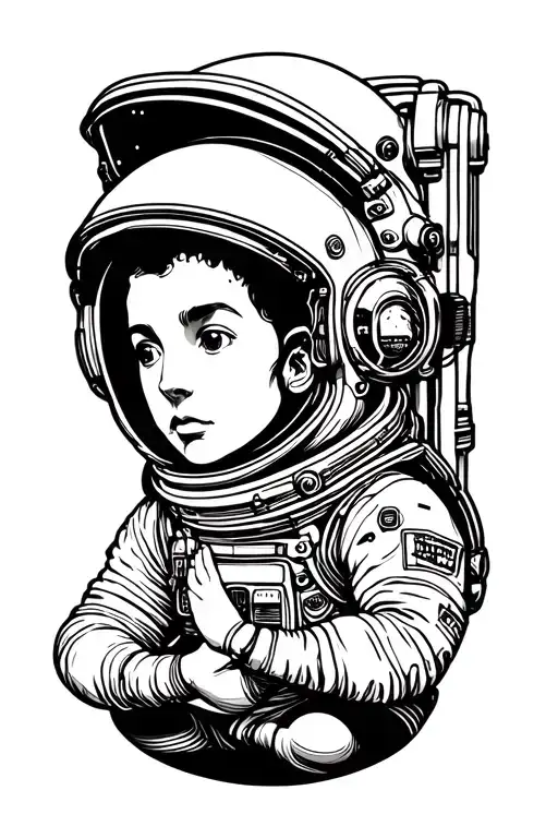 Astronaut Meditation Pose