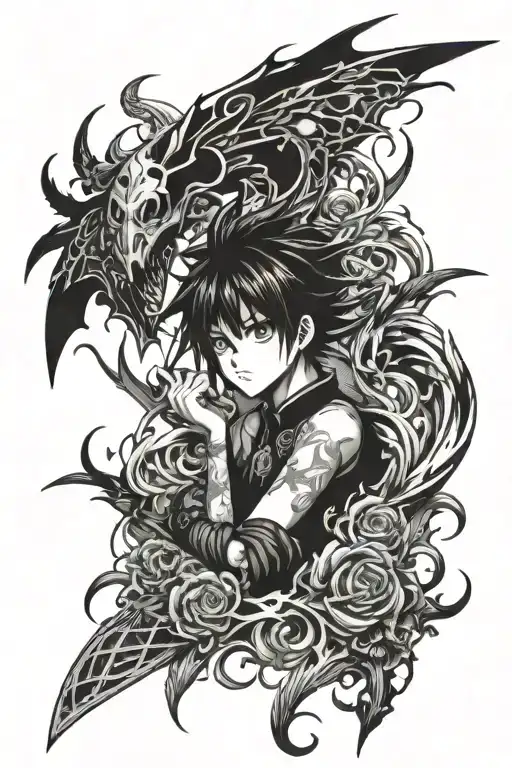 Anime Tattoo Where Piece