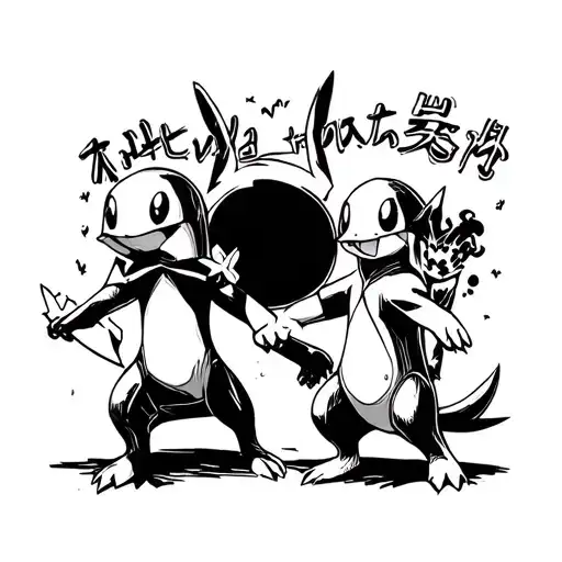 Pokemon Battle Scene