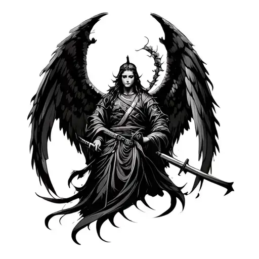 Something That Is Linked To Angel Or Samurai