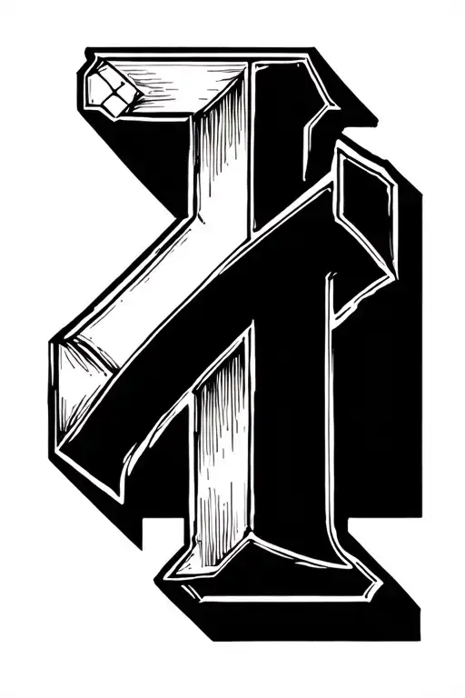Block M Letter