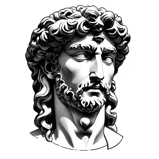 Statue Of David Face