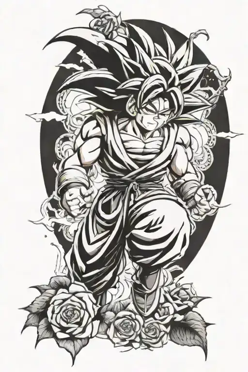 Goku Black Rose