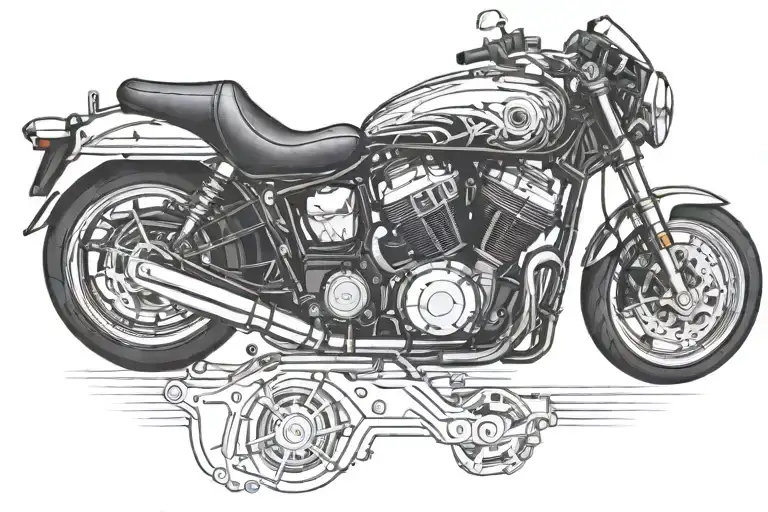 Sport Bike Engine Morphing