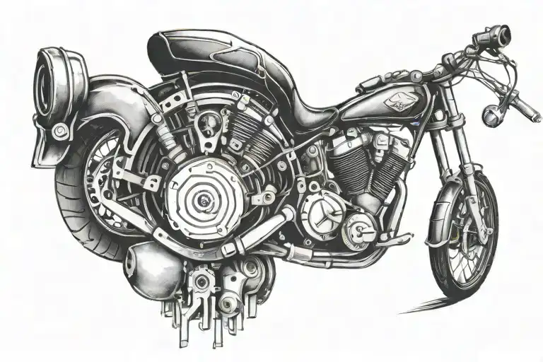 Street Bike Engine Morphing