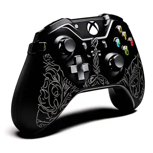 Xbox Controller With The Words D&d First Edition