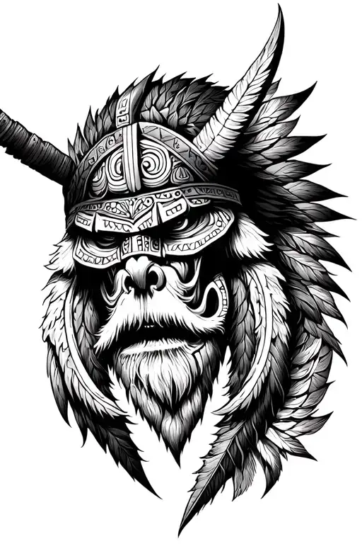 Alaskan Totem Viking