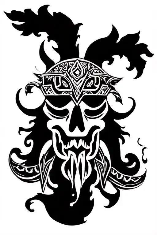 Alaskan Viking Totem