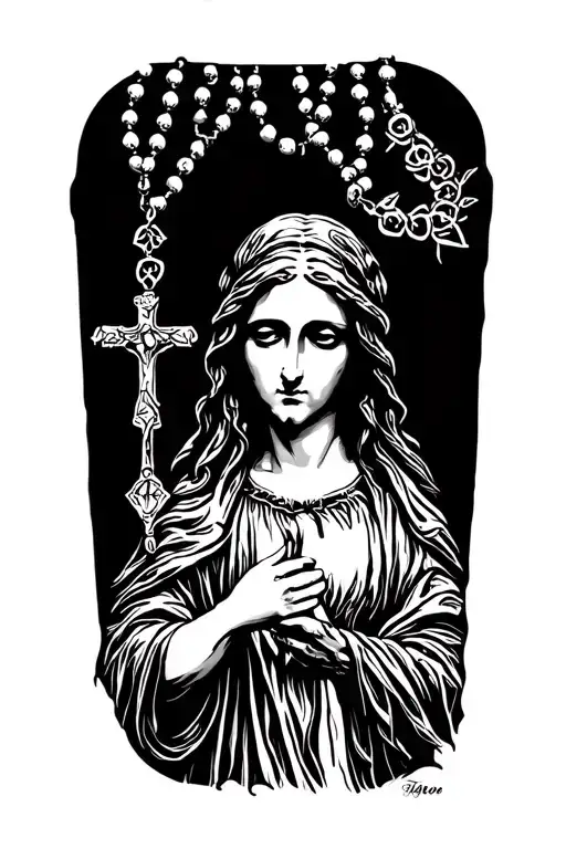 Rosary With Beads